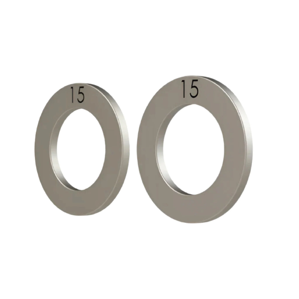 SYNDYT Expert 15mm Stainless Steel Axle Washer Kit