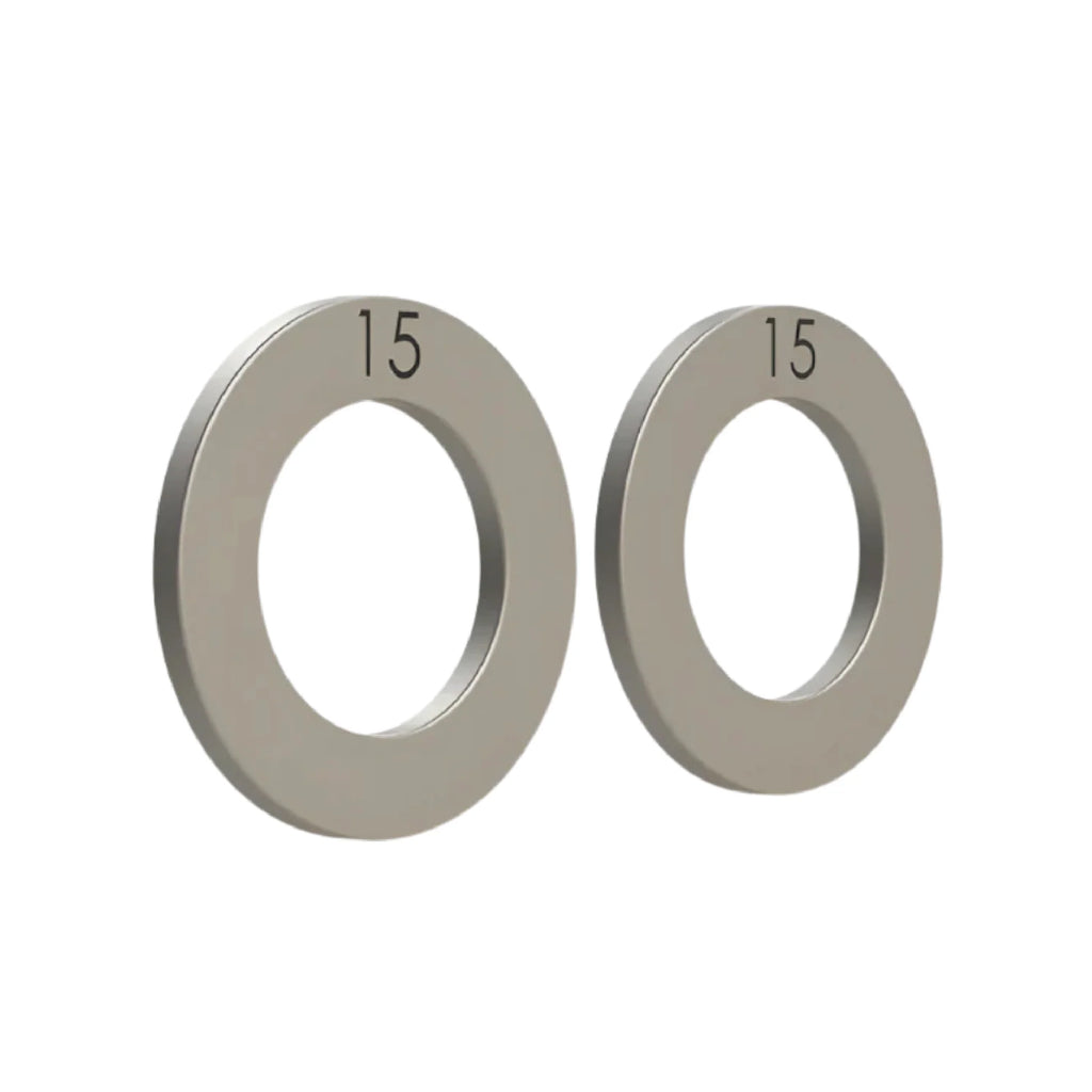 SYNDYT Expert 15mm Stainless Steel Axle Washer Kit