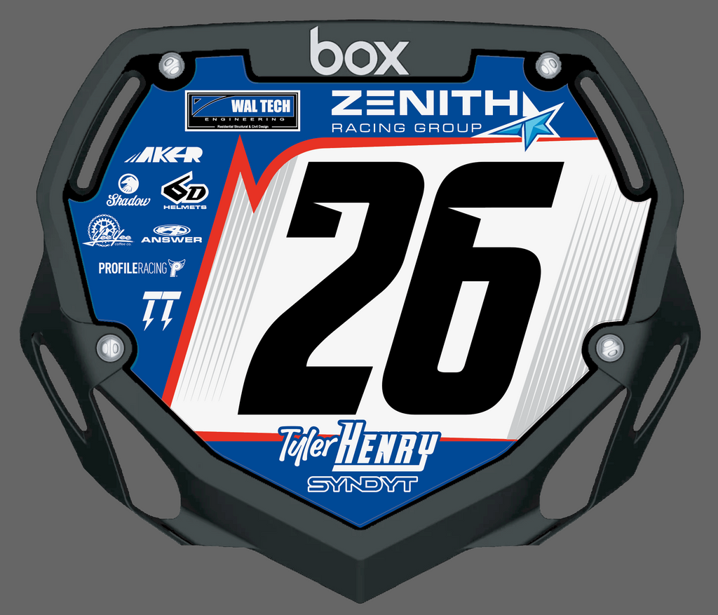 Custom Number Plate Inserts: SPP - BOGO