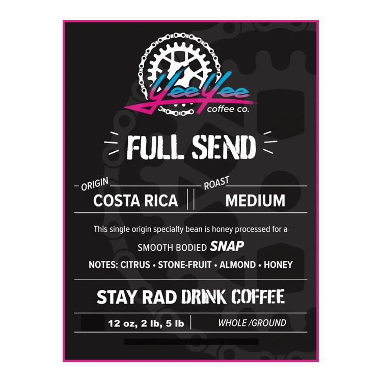 FULL SEND Costa Rica Honey - Single Origin Coffee