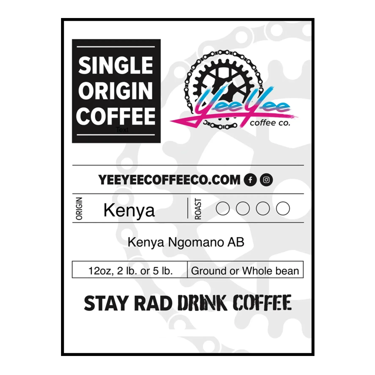 Kenya Ngomano AB - Single Origin Coffee
