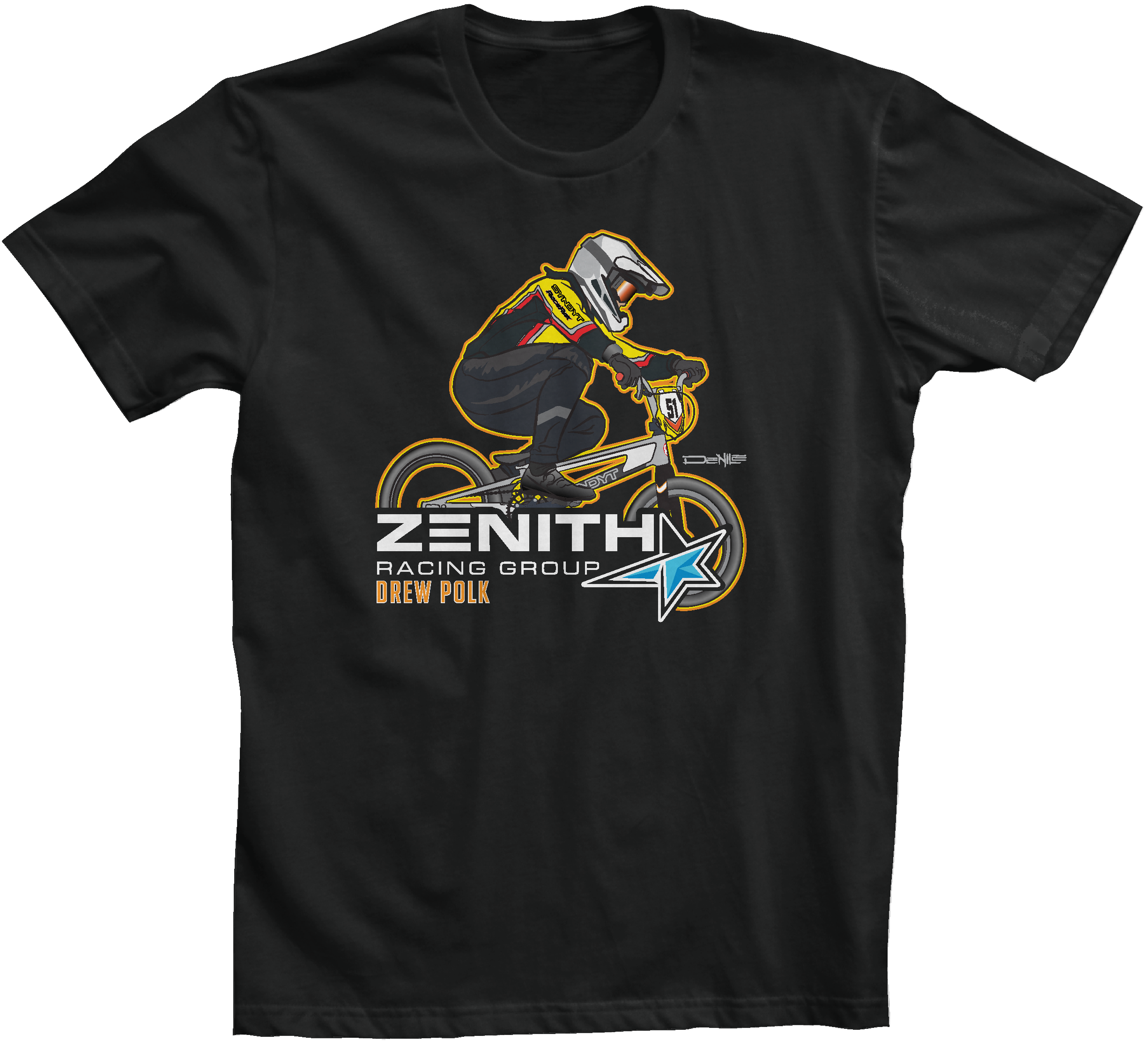 Drew Zenith Racing Group T-Shirt